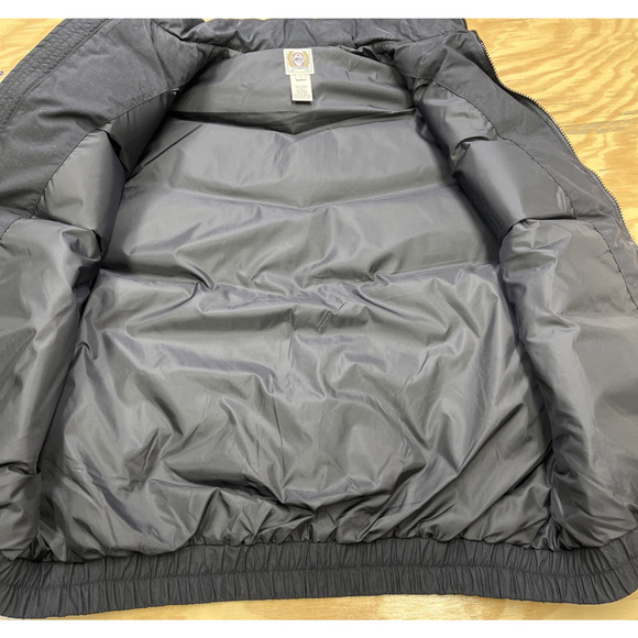 Cinch Down Filled Puffer Vest Black Men’s Medium Western Cowboy Full Zip - Picture 8 of 12